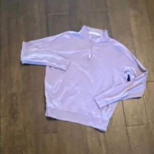 Peter Millar Lilac Half-Zip Pullover